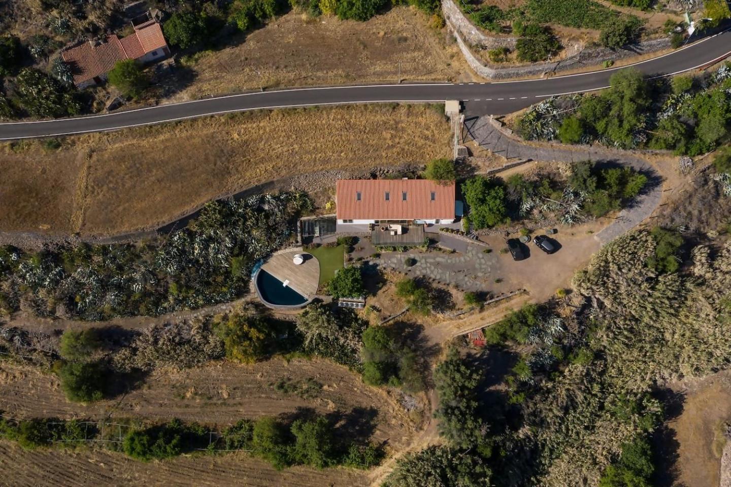 Finca En El Corazon De La Isla Tejeda  Bagian luar foto