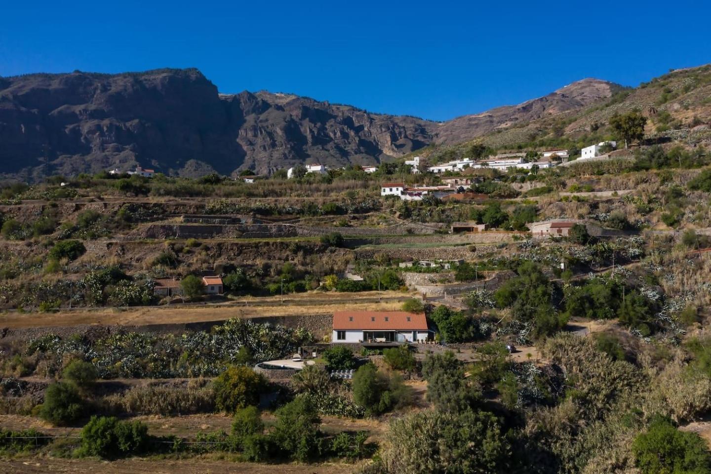 Finca En El Corazon De La Isla Tejeda  Bagian luar foto